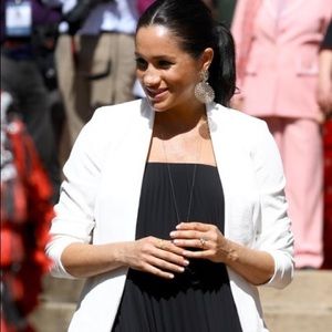 Meghan Markle: Babaton 'Keith' Jacket White Sz 10